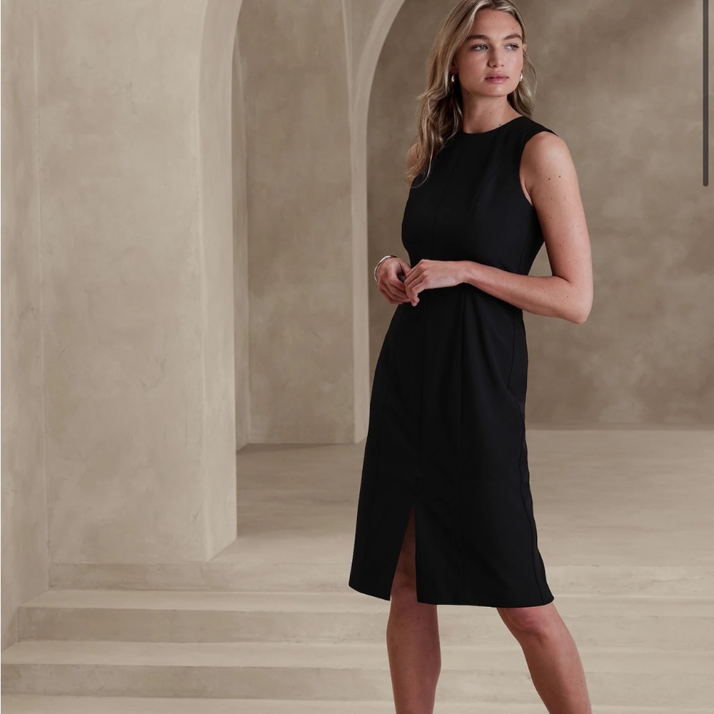 Banana Republic black dress nwt